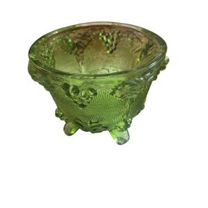 Elegant Green Glass Bowl